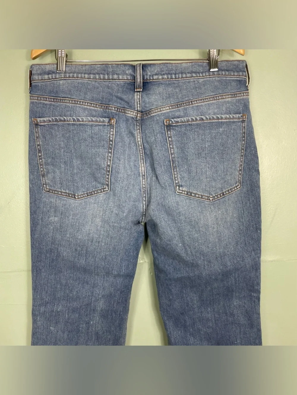 Sundance Embroidered Jeans Patch Work Floral Women Sz 31 Blue Straight Leg - Picture 7 of 10